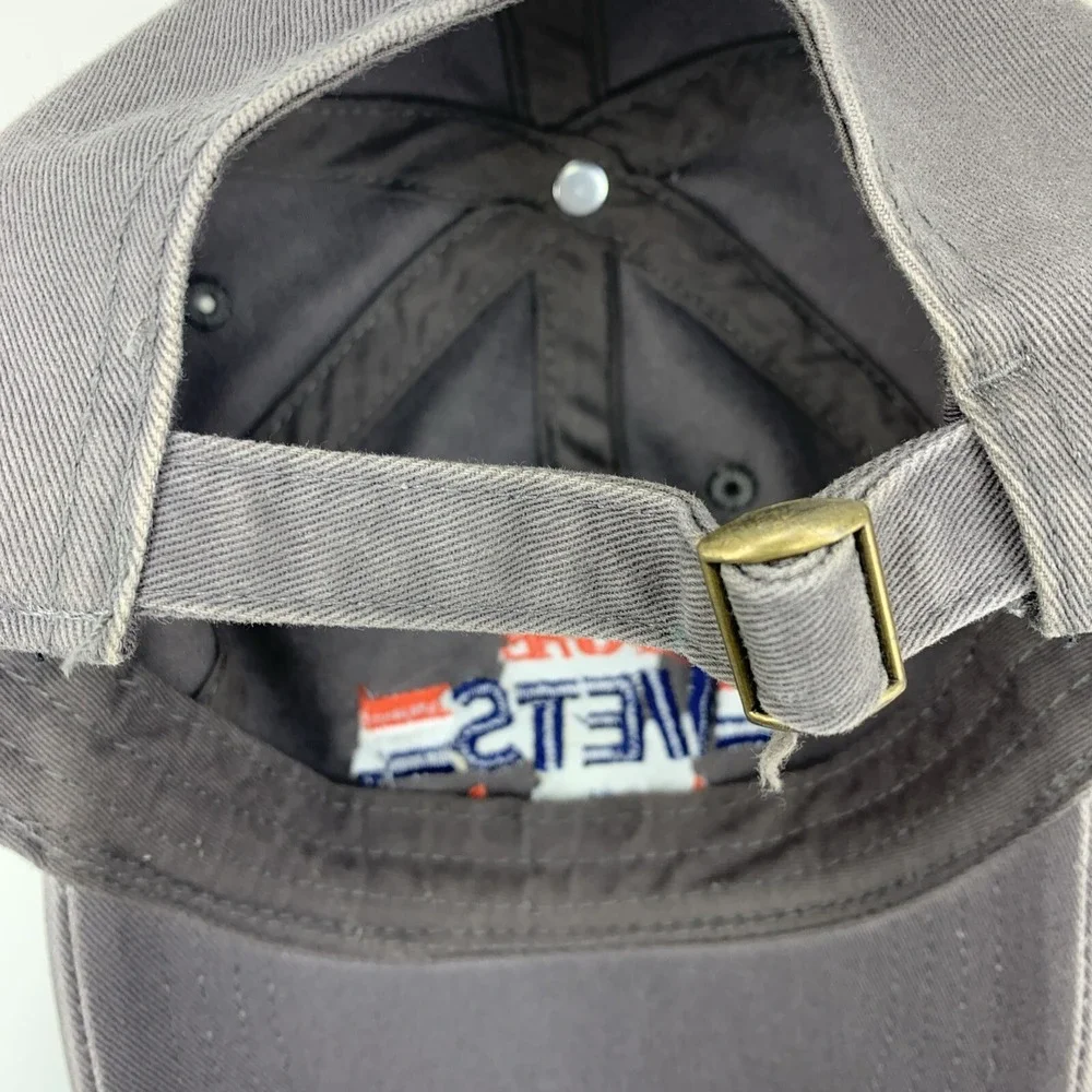 OG&E Vets Hat Gray Adjustable Strapback OSFM Adult Cap America Red White Blue